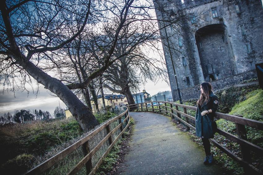 foto tomada en el Bunratty castle