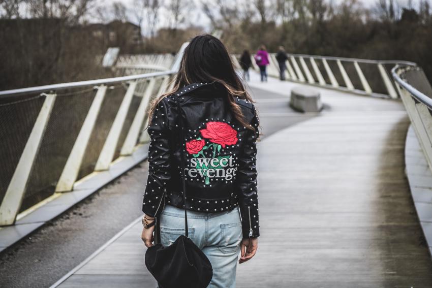 Pull & Bear Star Studded Jacket