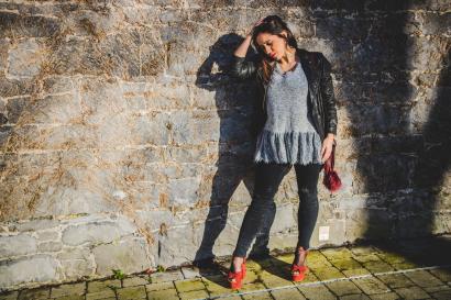 velvet shoes